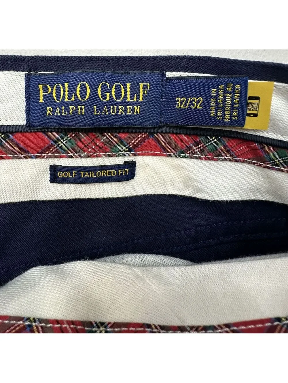 NWT Polo Golf Ralph Lauren Men’s 32x32 Navy Tailored Fit Stretch Golf Pants